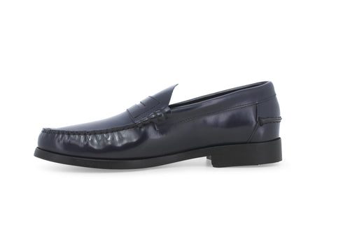 Melluso male Mocassini Pelle U18209Z-248714 Blu